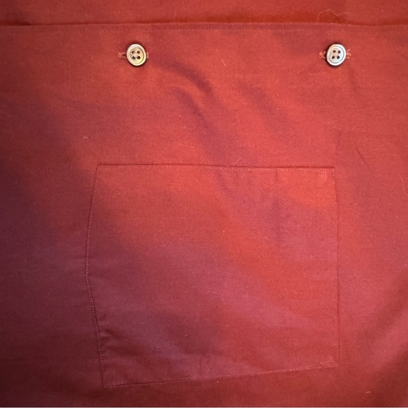 J+ Uniqlo Maroon Casual Button Down Shirt - Picture 4 of 5
